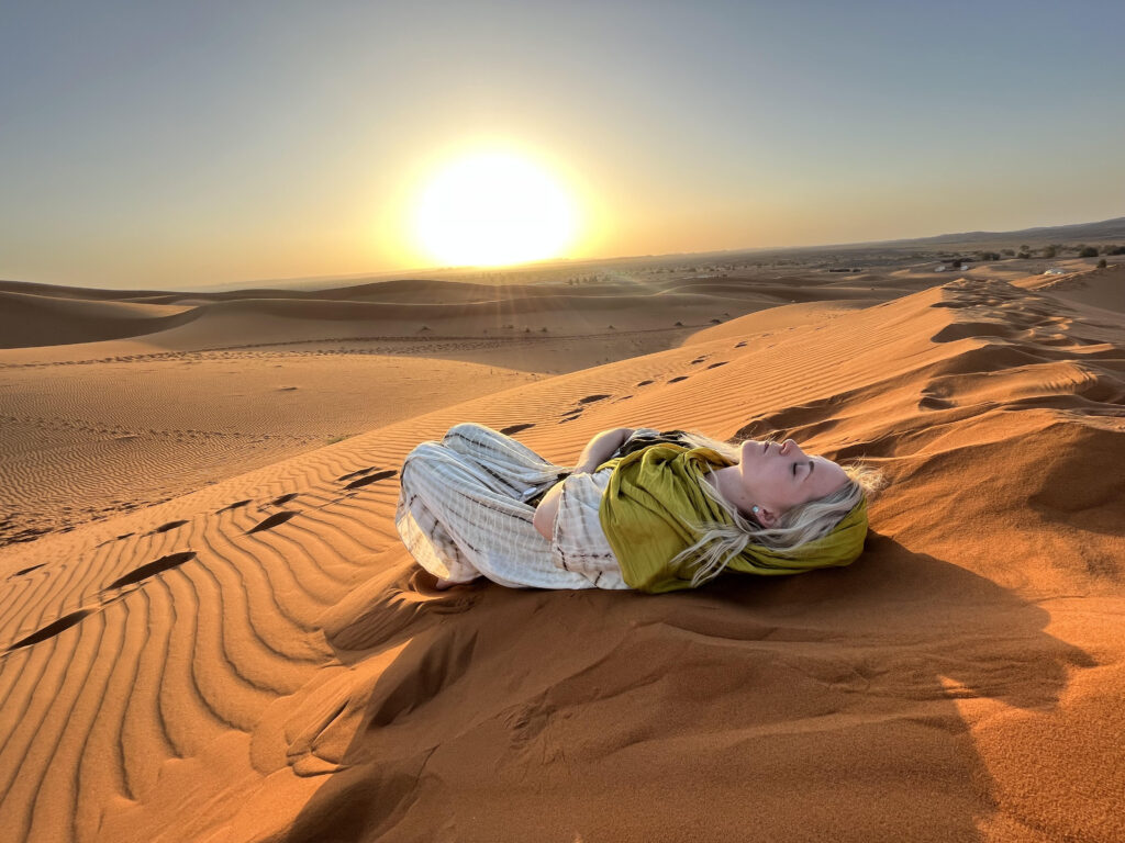 Capture the shot in the Moroccan Sahara